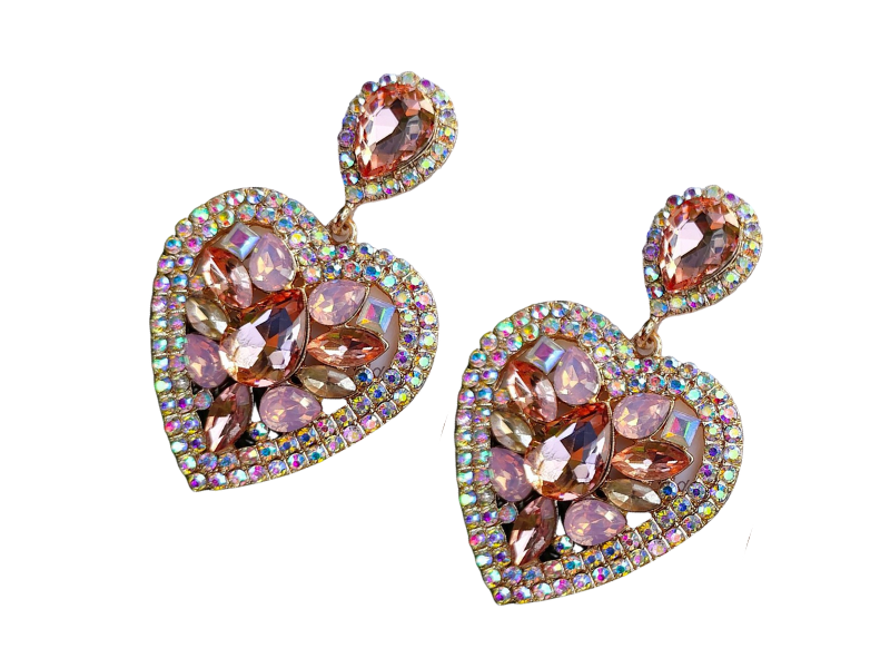 LUCKY HEART RHINESTONE DROP EARRINGS https://pamamull.com/products/lucky-heart-rhinestone-drop-earrings Set your heart on fire with these stunning rhinestone earrings. With a choice of 3 vibrant colours - these stunning earrings are the perfect stand out jewellery essentialwww.thejewelled.au