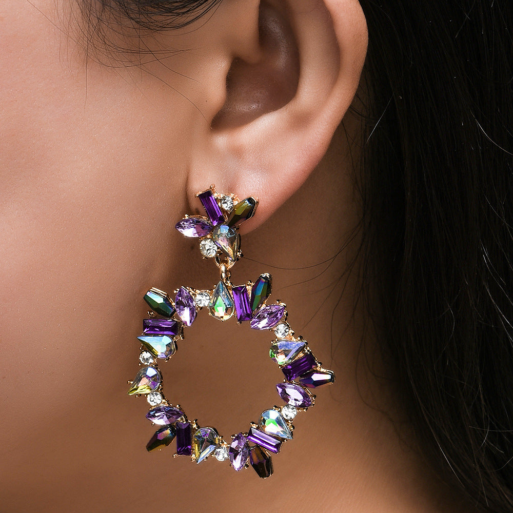 Vibrant Sparkling Earrings