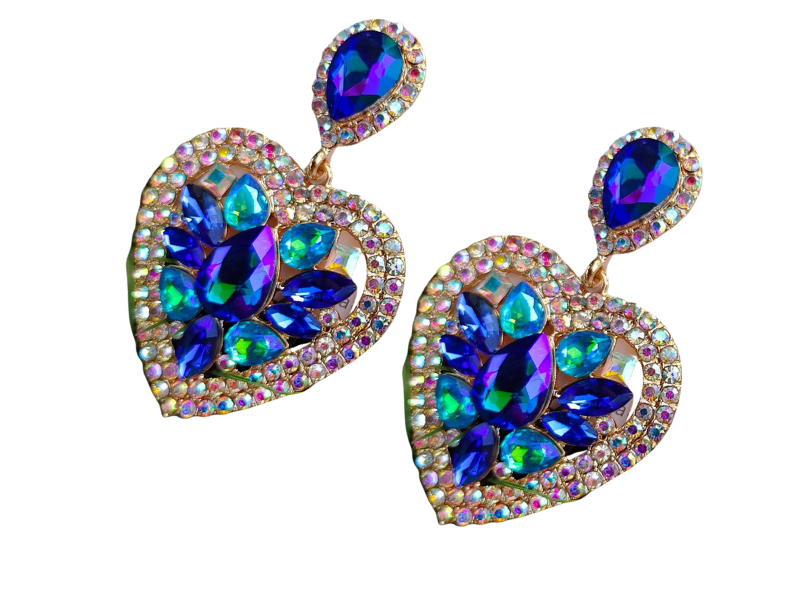 Shine Bright - Long Crystal Dangle Earrings | Bridal Teardrop Earrings –  Amelie Owen