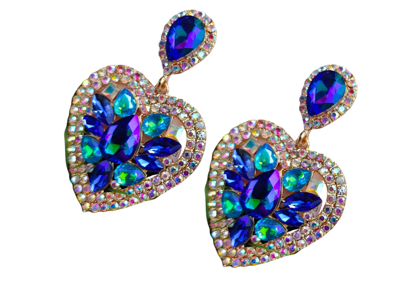 LUCKY HEART RHINESTONE DROP EARRINGS  https://pamamull.com/products/lucky-heart-rhinestone-drop-earrings  Set your heart on fire with these stunning rhinestone earrings. With a choice of 3 vibrant colours - these stunning earrings are the perfect stand out jewellery essential.www.thejewelled.au